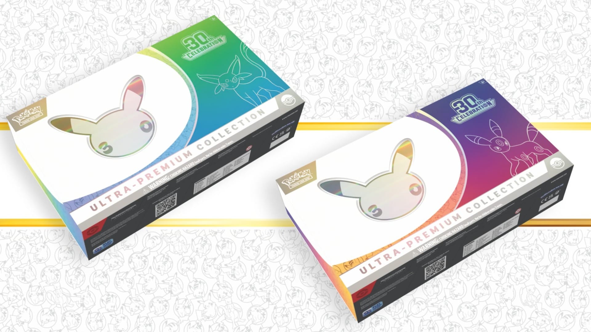 Pokémon 30th Celebration ultra premium collection Day & NighT UPCs