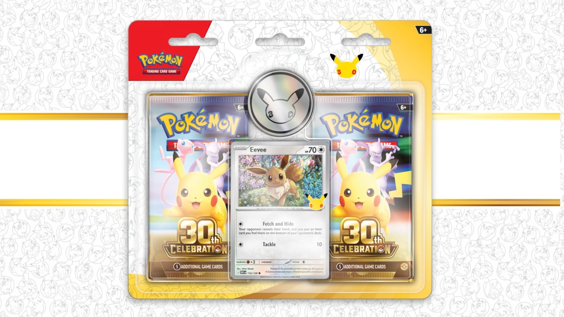 Pokémon 30th Celebration 2-pack blister