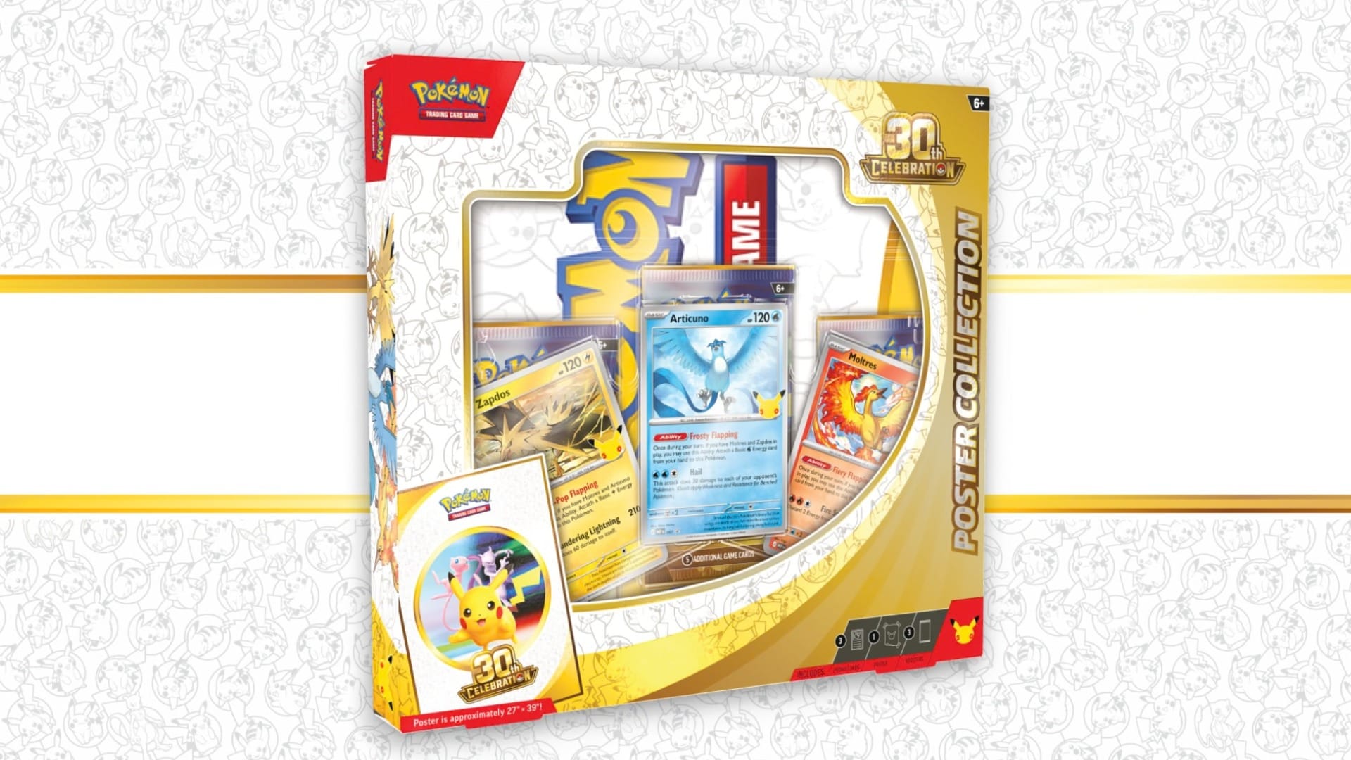 Pokémon 30th Celebration Poster collection