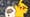 A Pikachu and a Lamball in front of Pokémon cards and Palworld TCG cards