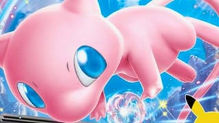 Mew ex Pokémon card from Pokémon 30th Celebration