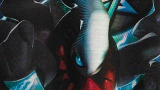 Darkrai BW73 Pokémon card artwork up close